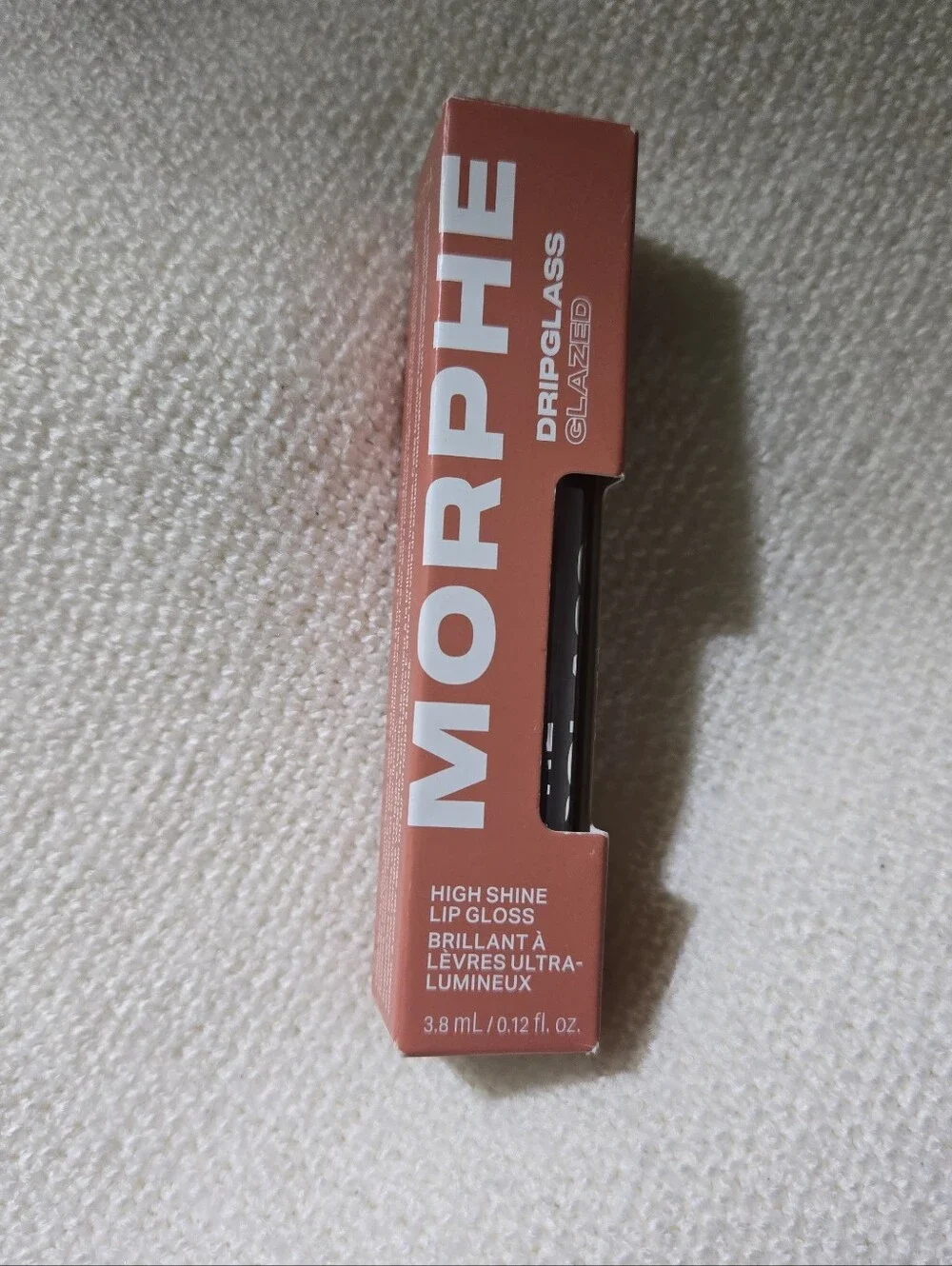 BNIB Morphe Dripglass Glazed High Shine Lip Gloss - Nude Gleam (New)
